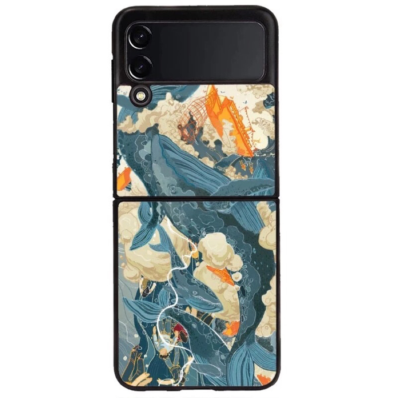 Casing rubber case Samsung z flip 6/ z flip 5/ z flip 4/ z flip 3