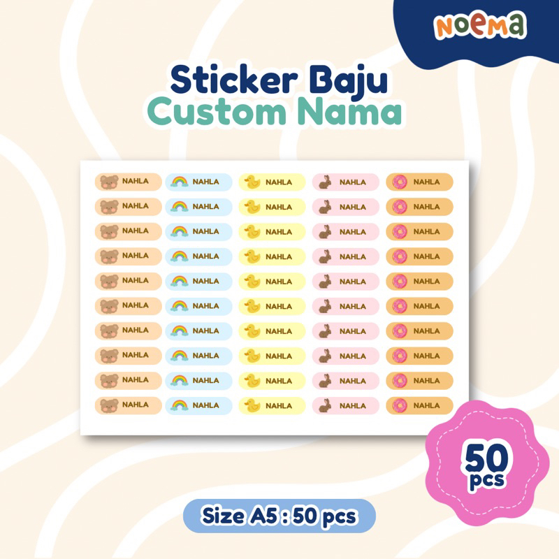 

sticker baju/ Sticker baju setrika / sticker DTF
