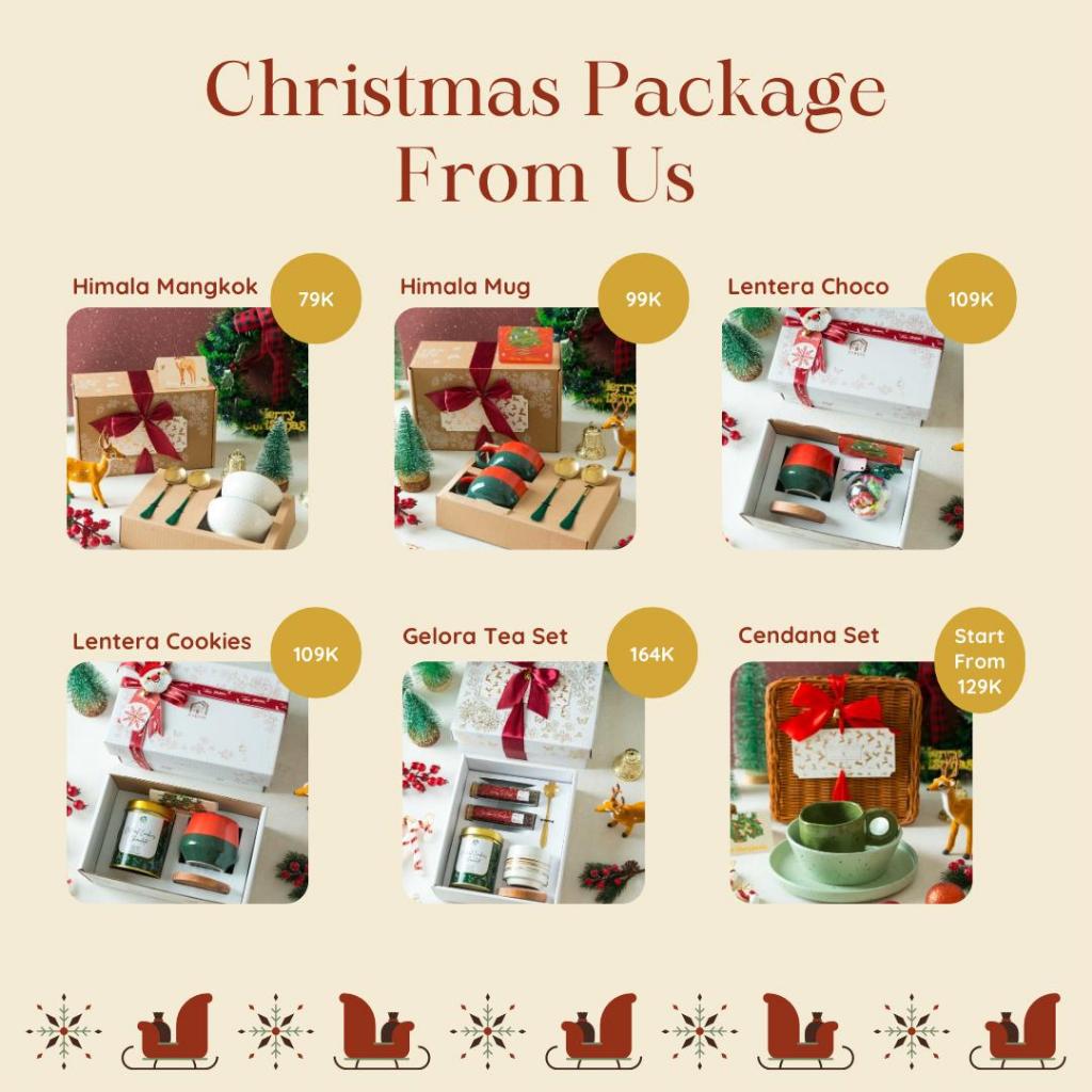 

Promo 7.7 Zabian - Hampers Natal Mug, Plate and Bowl Premium Christmas Hampers