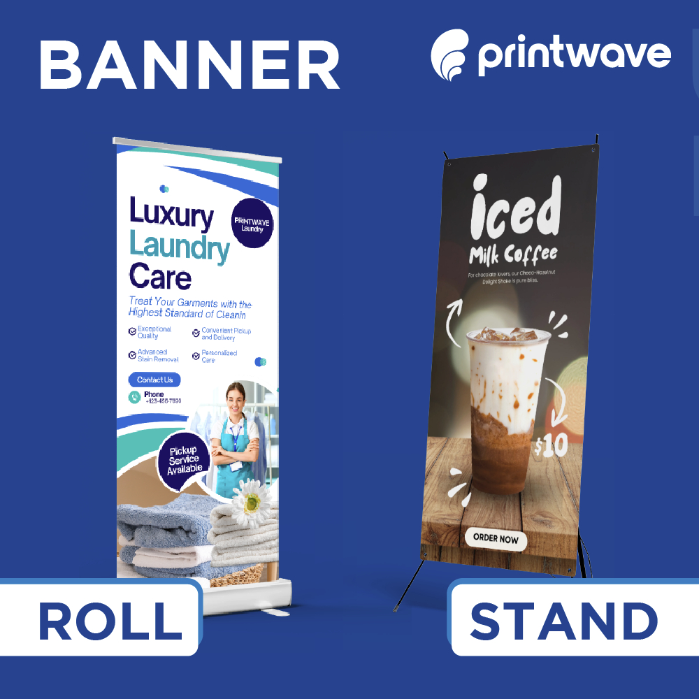 Print Banner Premium Eco Friendly | Cetak Y Banner, Roll Banner, X Banner, Stand Banner, Banner 60x1