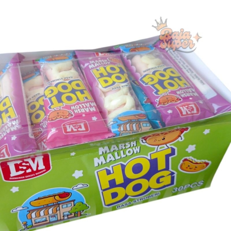 

DSM MARSHMALLOW HOTDOG (1 PACK = 30PCS)