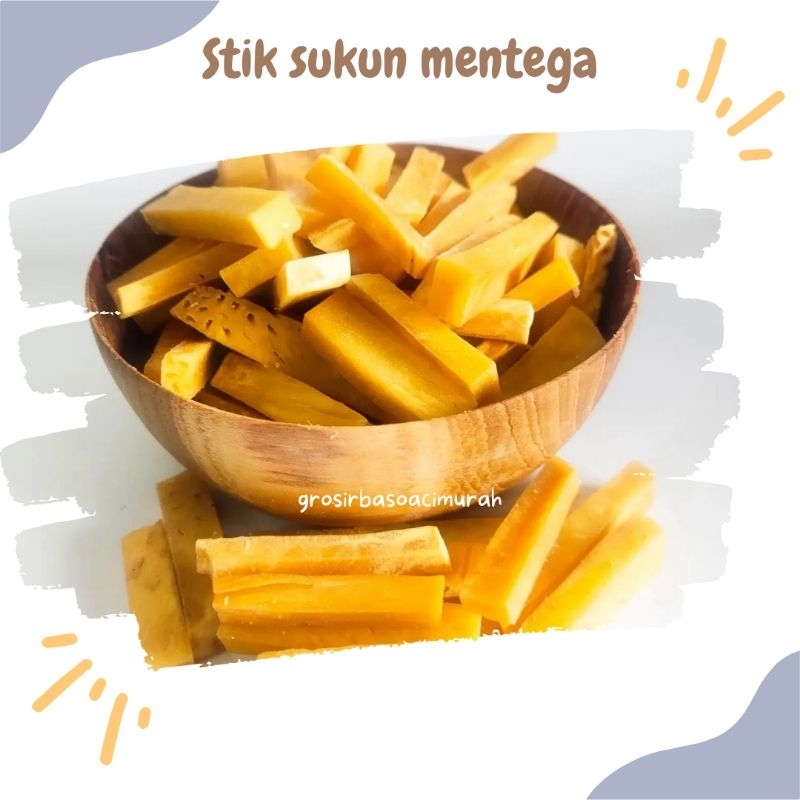 

Stik Sukun Mentega Premium Keripik Sukun Mentega 250gr