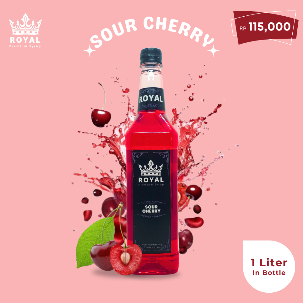 

Royal Sour Cherry Syrup - Sirup Ceri Asam (Premium Quality)