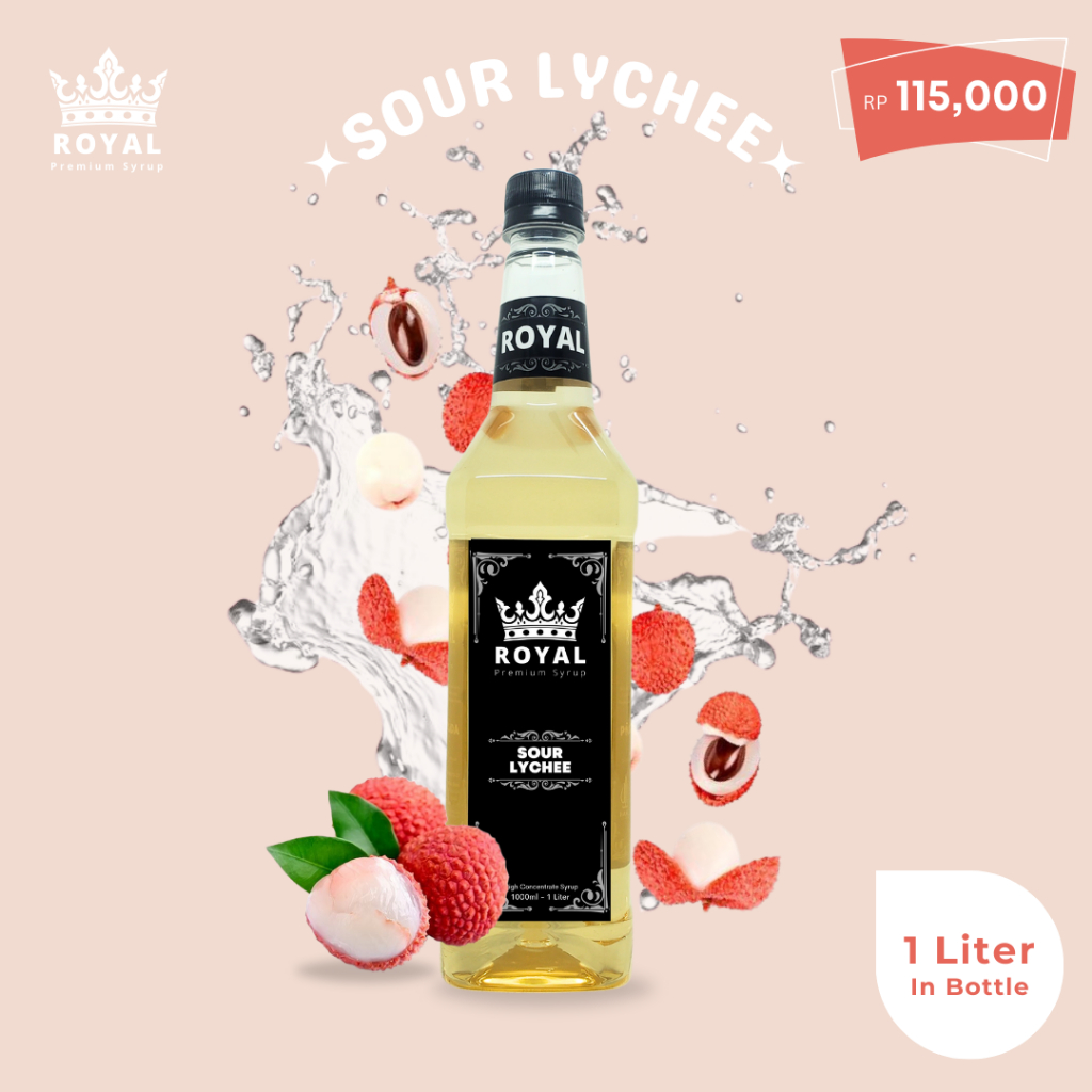 

Royal Sour Lychee Syrup - Sirup Leci Asam (Premium Quality)