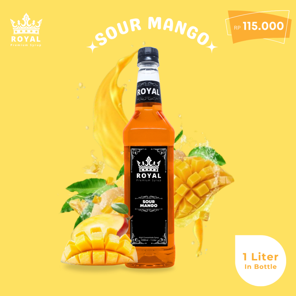 

Royal Sour Mango Syrup - Sirup Mangga Asam (Premium Quality)