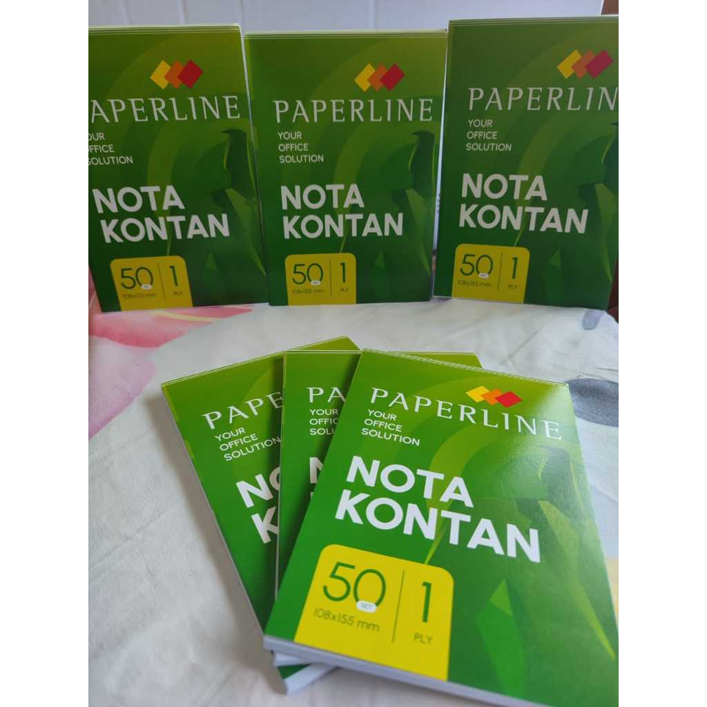 

nota kontan 1ply paperline / nk k1 papreline 50lembar