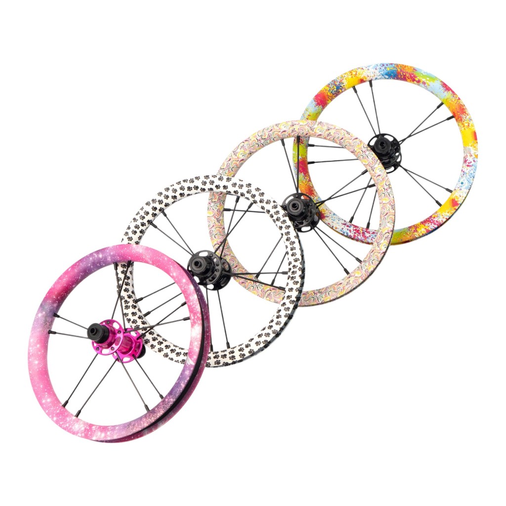 Wheel Set GIPSY G-Five Splash 12 Inch Old 95MM - Wheel Set for Kids Balance Bike Pushbike Tanpa Box