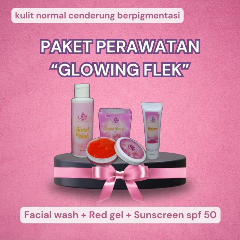 Paket Glowing Flek Dsars PAKET REDGEL + SUNSCREEN SPF 50 DSARS BEAUTY SKIN/PAKET GLOWING FLEK (Norma