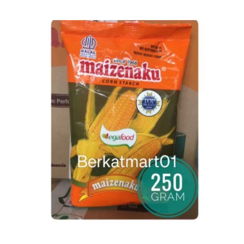 

Maizenaku 250gr Tepung Jagung Cornstarch Maizena