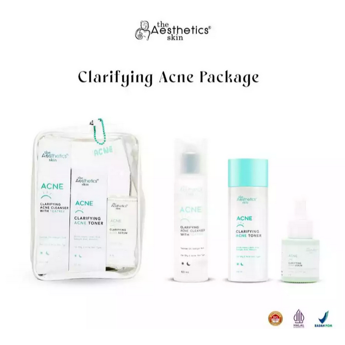 The Aesthetics Skin Clarifying Acne Package