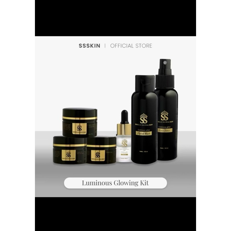 Skincare LUMINOUS GLOW (SS) skincare termantulnya di produk SS