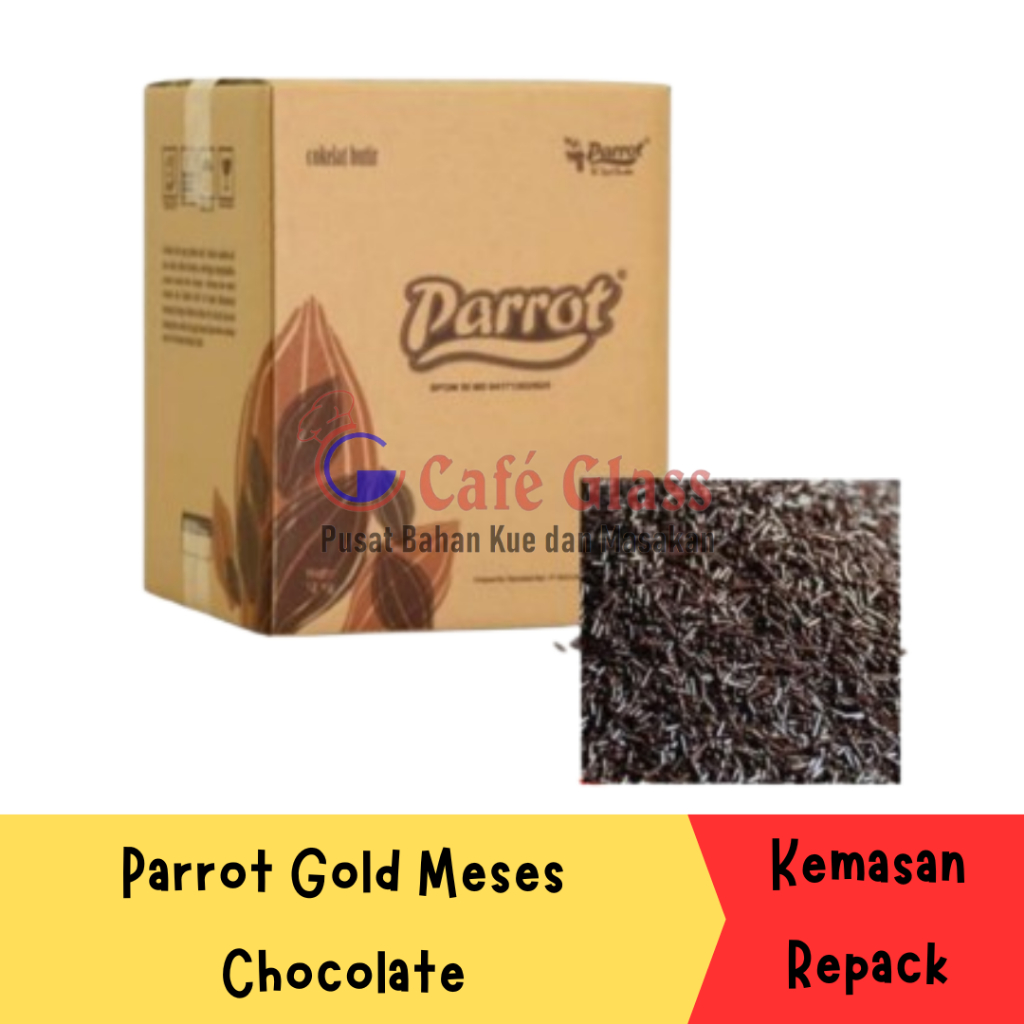 

Parrot Meses Chocolate / Coklat Meses - Kemasan Repack 250Gr