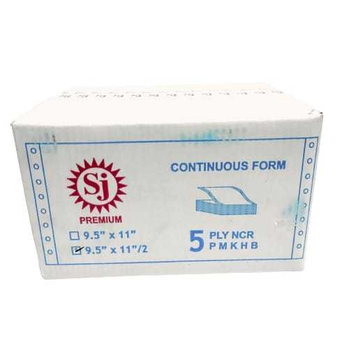 

CONTINOUS FORM 91/2x11 5 PLY UTUH DAN POTONG TENGAH CONTINOUS FORM 5 PLY