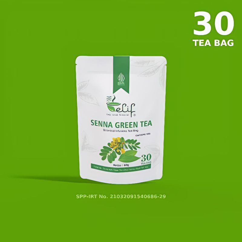

Teh Tea Senna Jati Cina Plus Green Tea 30 Bag