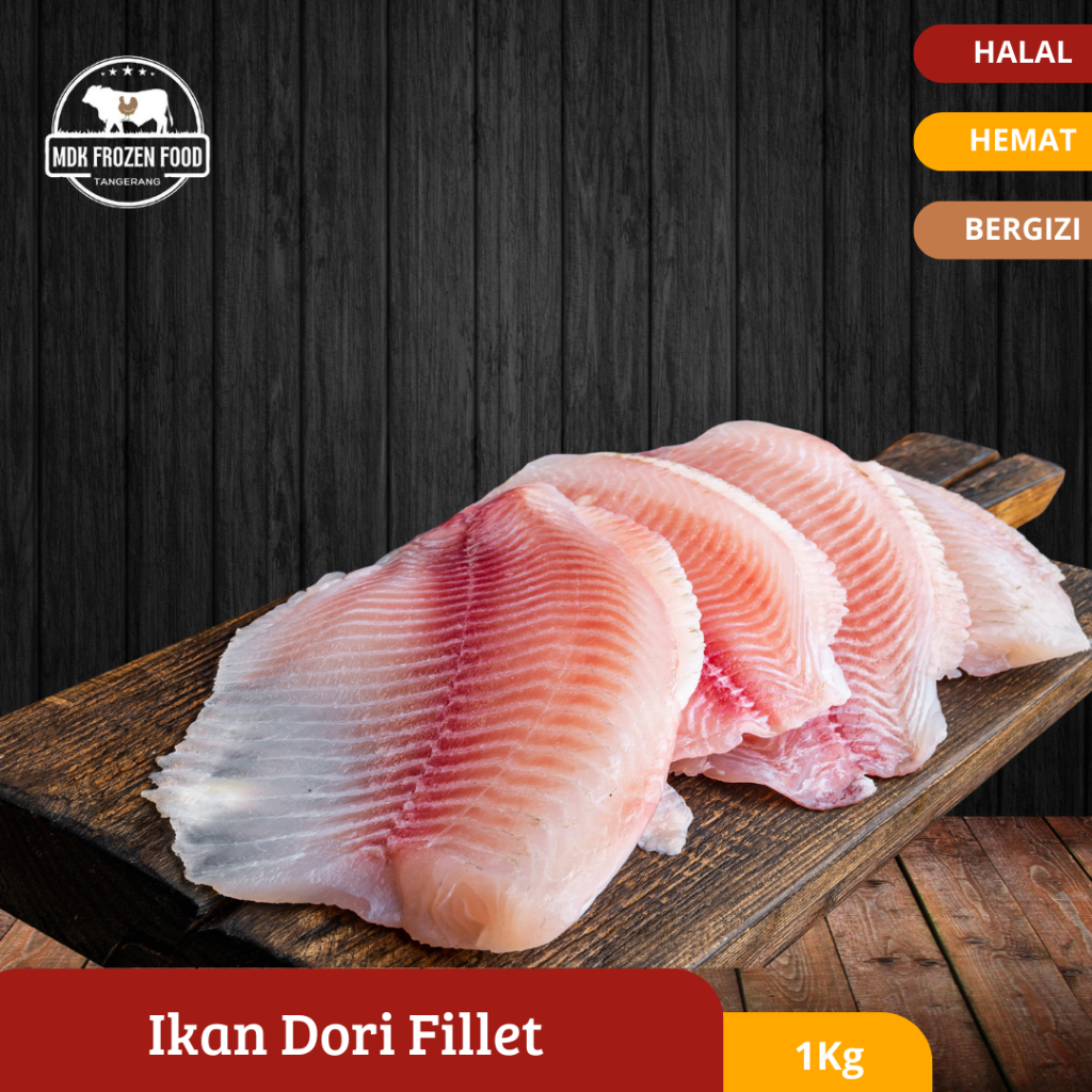 

Dory Fish Fillet Premium | Ikan Dori Fillet 1 kg