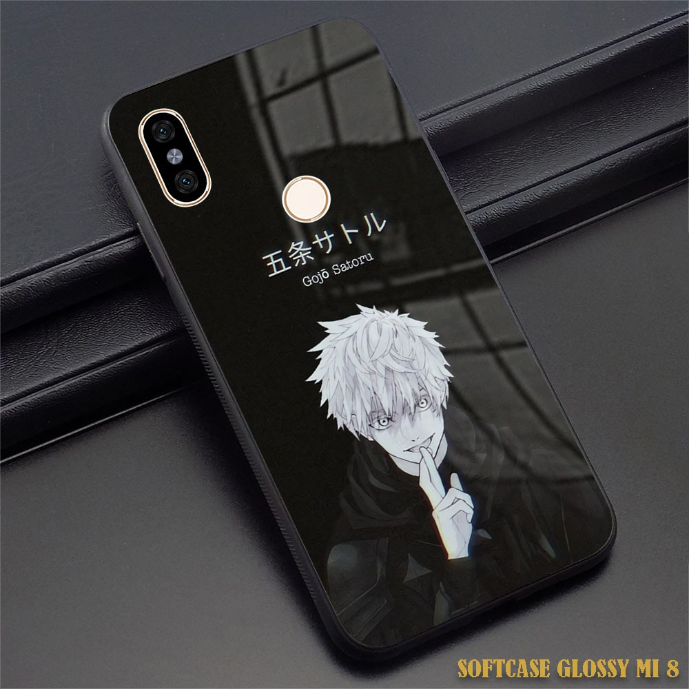 CUSTOM CASE Glossy ALL TYPE Xiaomi Mi 8 LITE - XIAOMI MI 8 |AA17| MOTIF Anime KILLUA BAKA PREMIUM