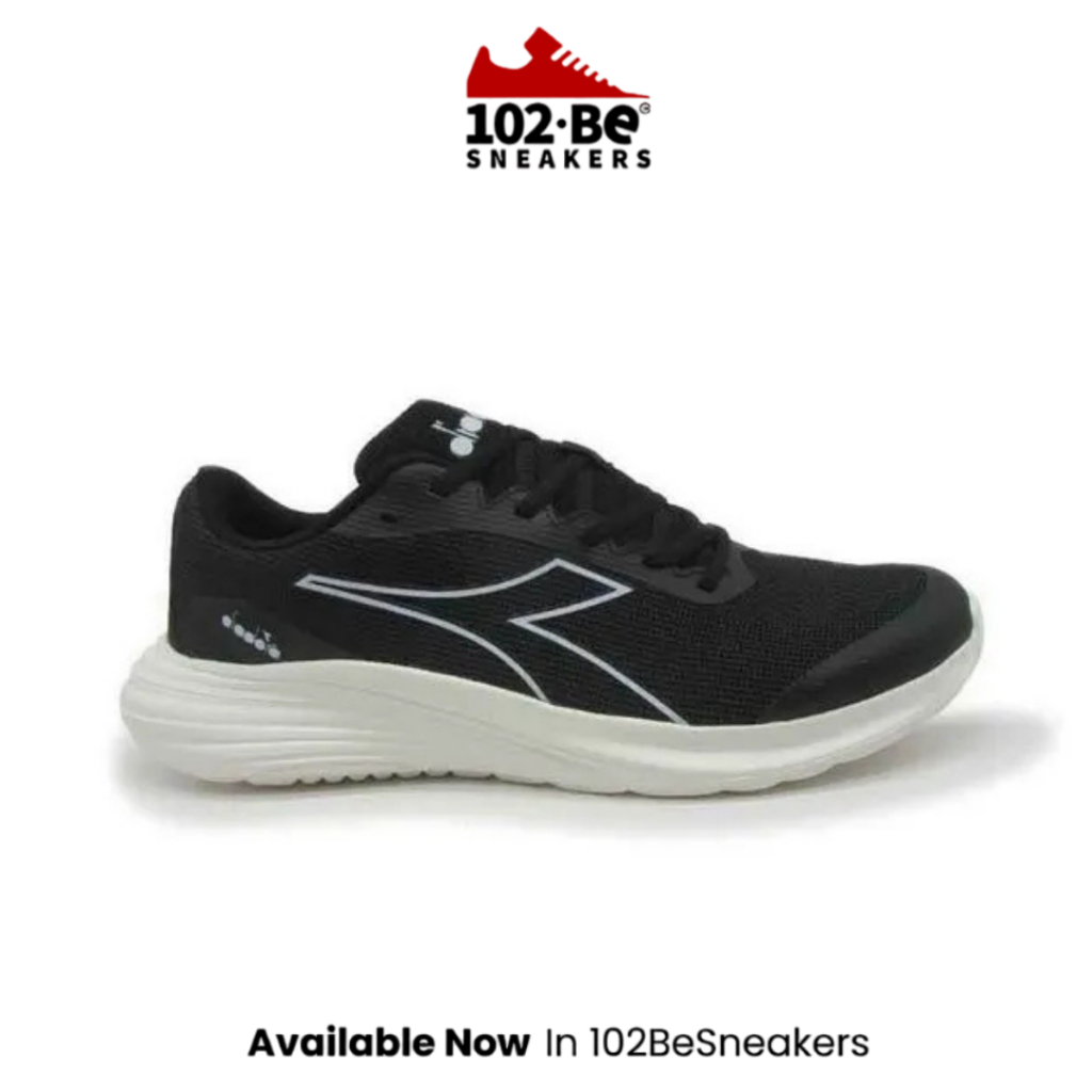 Sepatu Running Diadora Mose Men's Running - Black Original