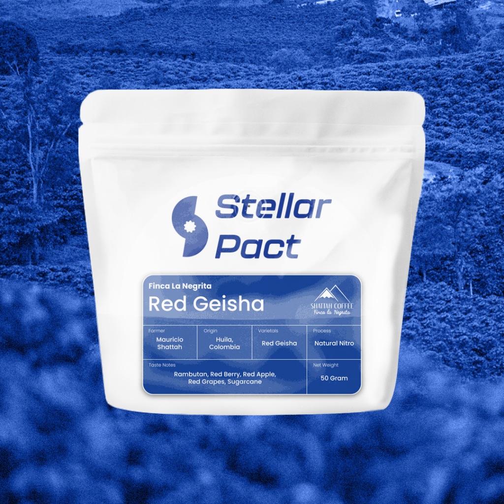 

Stellar Pact Kopi Arabika Finca La Negrita Red Geisha Natural Nitro - 50gr