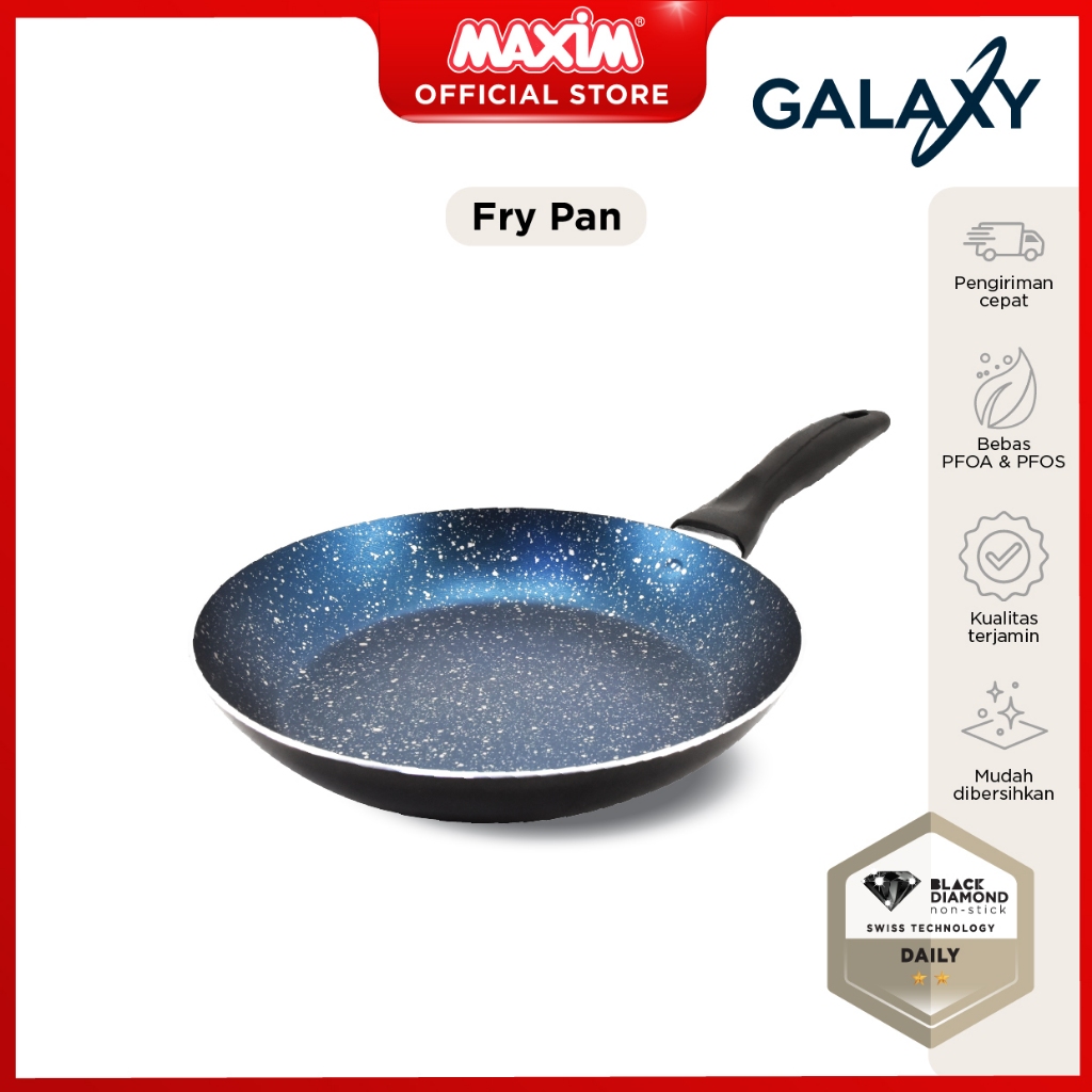 Maxim Galaxy Wajan Teflon Anti Lengket 24cm