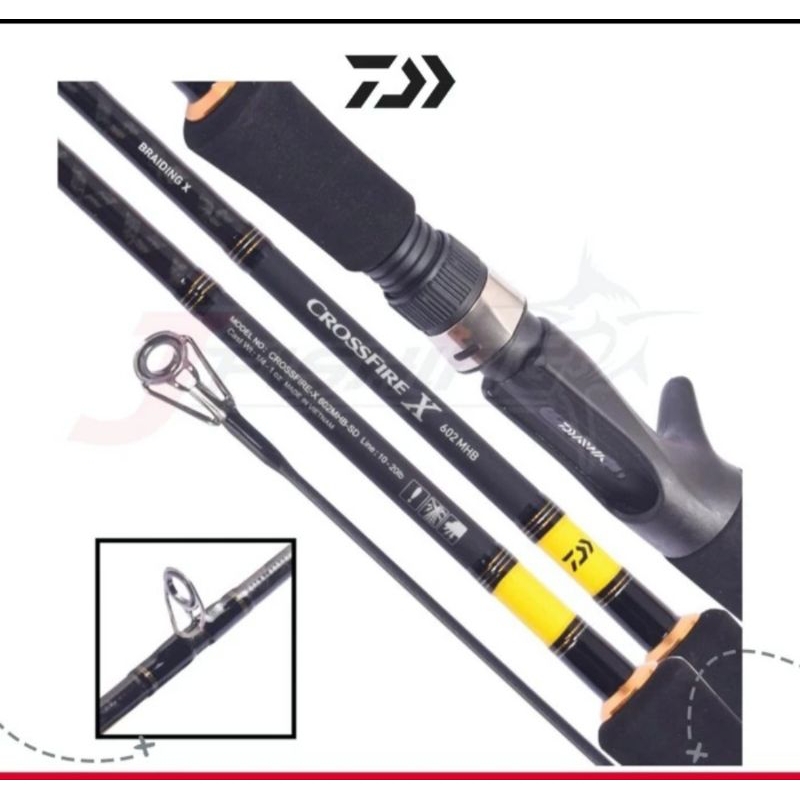 JORAN DAIWA CROSSFIRE 602MB-SD.R. 602MHB-SD.R. 602MHS-SD.R 602MS-SD.R. 662MHS-SD.R
