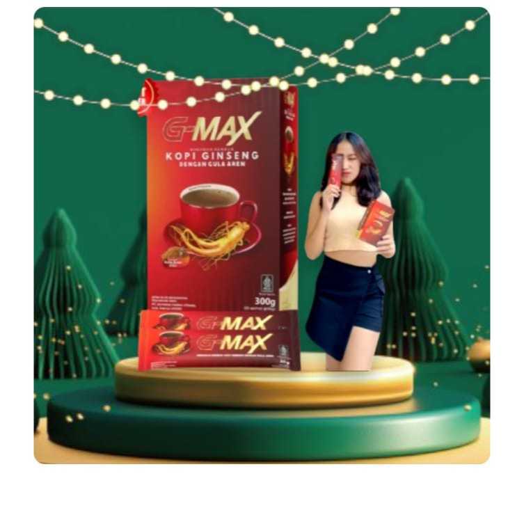 

Kopi G Max Original - Minuman Kopi Gingseng Stamina Coffee Kuat BPOM Tahan Lama Pria HALAL