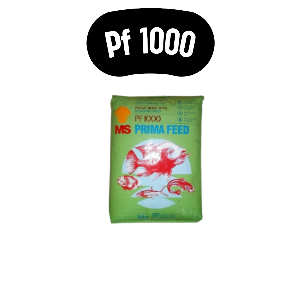 PELET PF 1000 Repack  | Prima feed 1,7 mm | PAKAN LELE |PAKAN NILA |PAKAN GURAME |PAKAN BAWAL