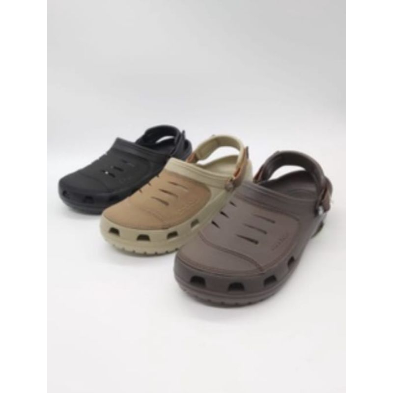 CROCS YUKON LEATHER / SANDAL CROCS PRIA / SANDAL PRIA / SANDAL SELOP PRIA