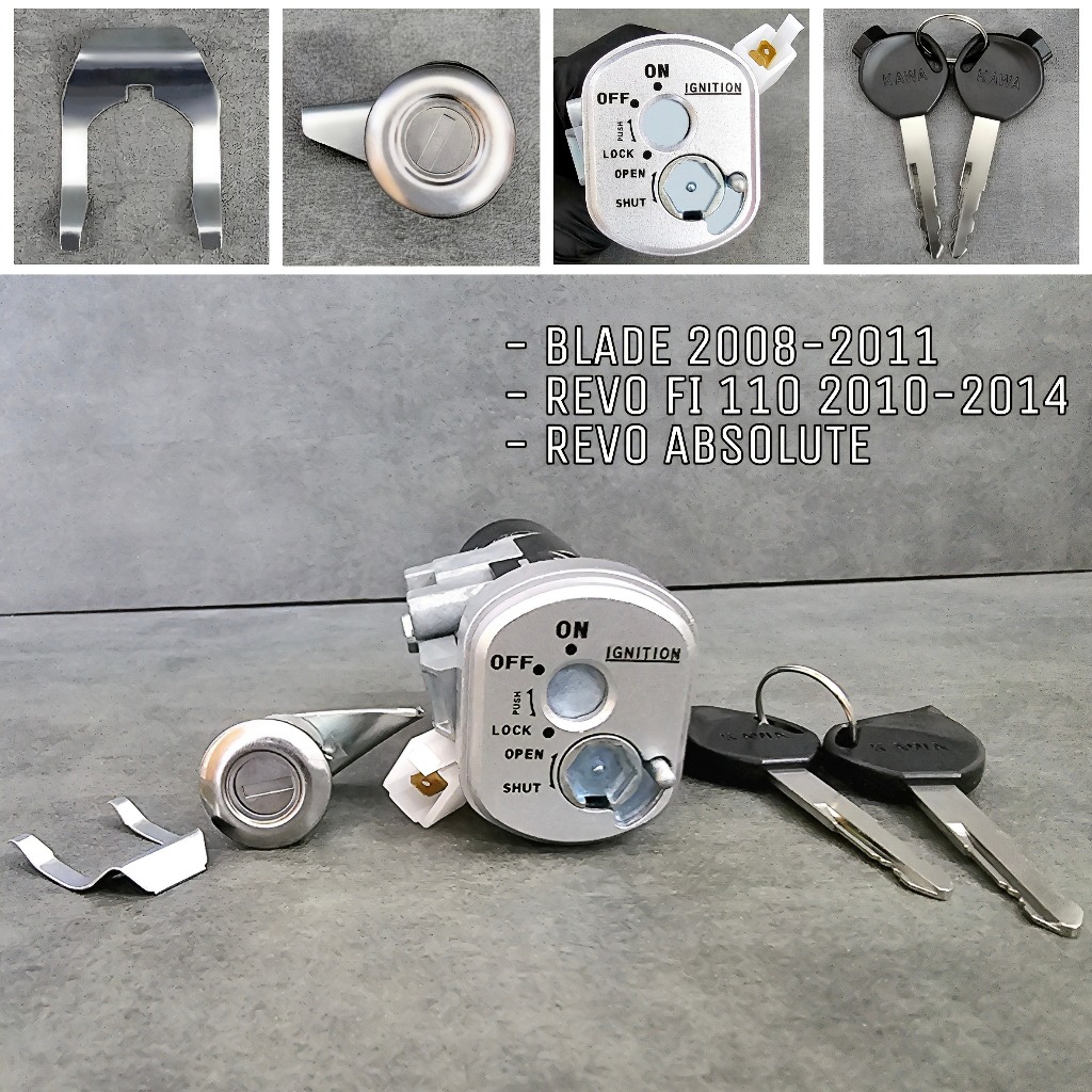 Kunci Kontak set Kunci jok Blade 2008-2011 Revo fi 110 2010-2014 Revo Absolute Assy Kawa Motor