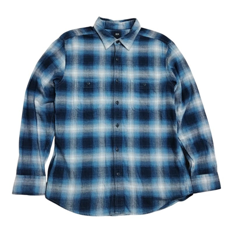 KEMEJA FLANNEL UNIQLO VETERANO SECOND
