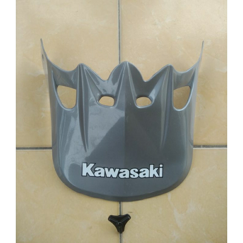 PET Helm Kawasaki KLX Cross Original Bekas