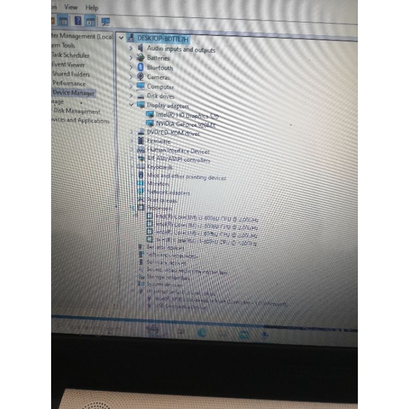 Asus X441u core I3 Generasi 6 dobel vga