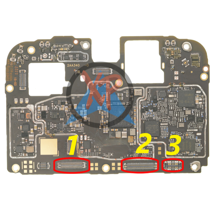 KONEKTOR SOKET DI MESIN OPPO A57 A77 A77S FPC ON BOARD