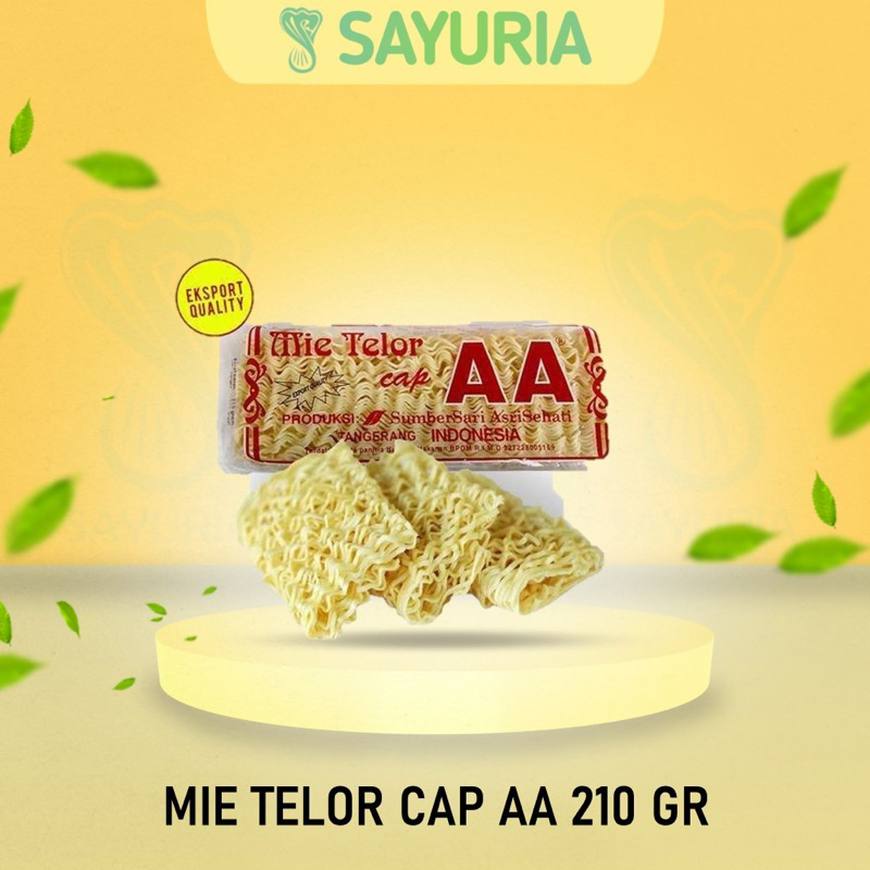 

Mie Telur Cap AA 210 Gram