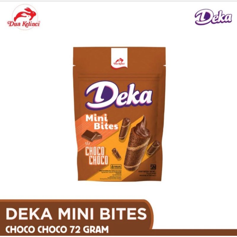 

DEKA Mini Wafer Bites - Choco Choco (72gr)