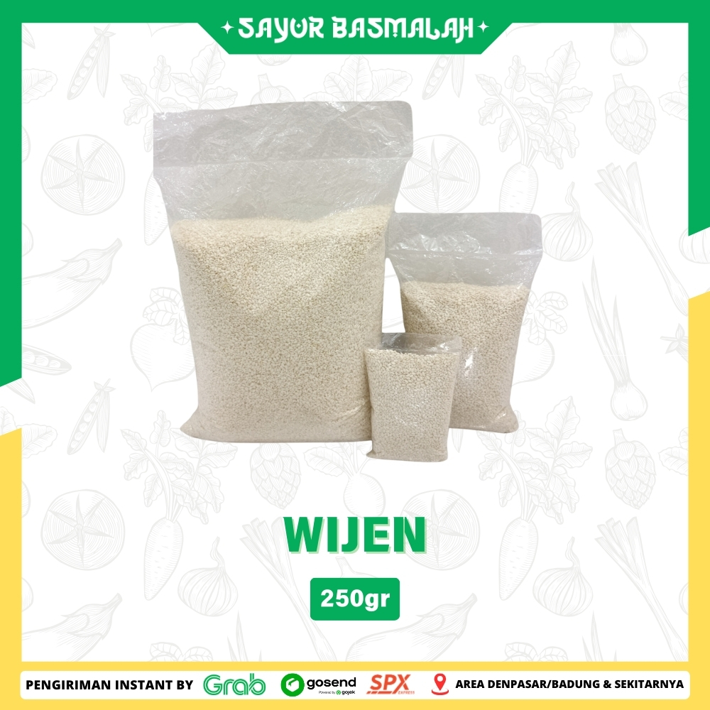 

Wijen 250gr - Sayur Basmalah