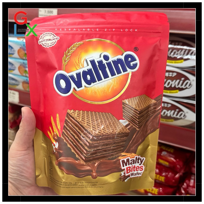 

GLX SUPPLY | OVALTINE MALTY BITES CHOCOLATE WAFER