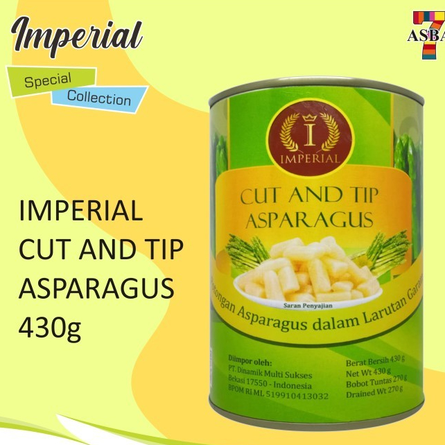 

Imperial Cut Asparagus 430gr