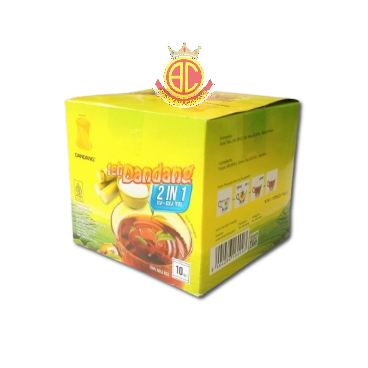 

Teh Dandang 2 in 1 Teh Melati Gula Tebu (1 box/10 sachet)