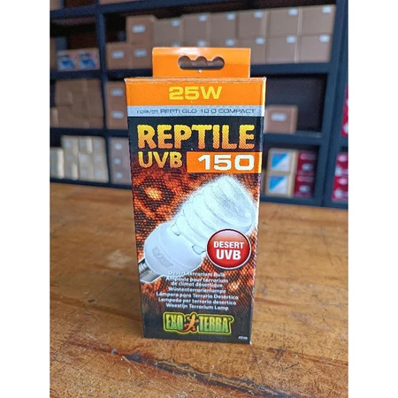 EXOTERRA UVB 150 25W REPTILE SULCATA IGGUANA TEGU BEARDED DRAGON UROMASTYX
