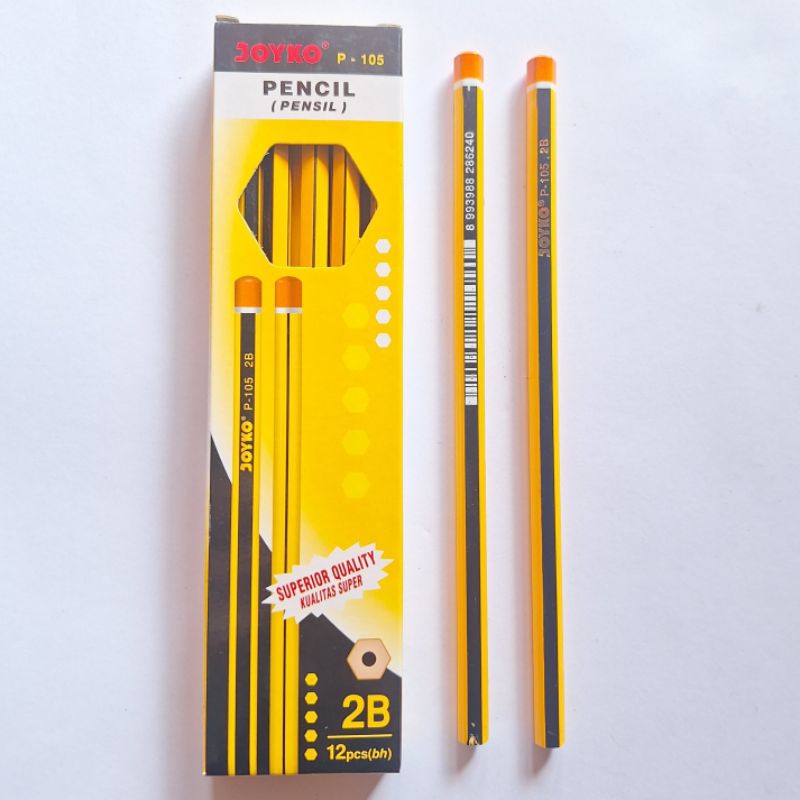 

Pensil Joyko 2B P-105 / Joyko P-105 ( 12 Pcs )