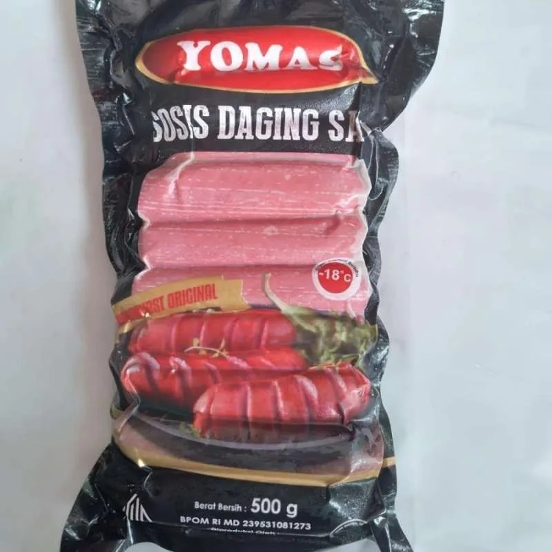 

YOMAS Sosis Sapi Merah Spesial 500 Gram