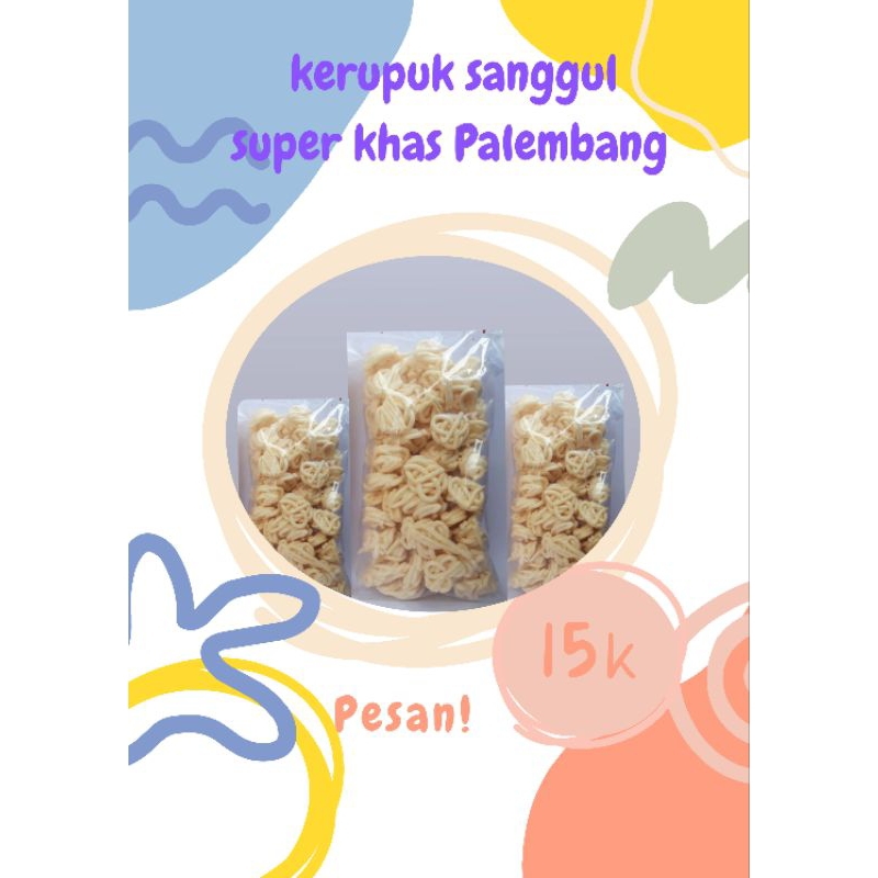 

KERUPUK SANGGUL MINI SUPER KHAS PALEMBANG