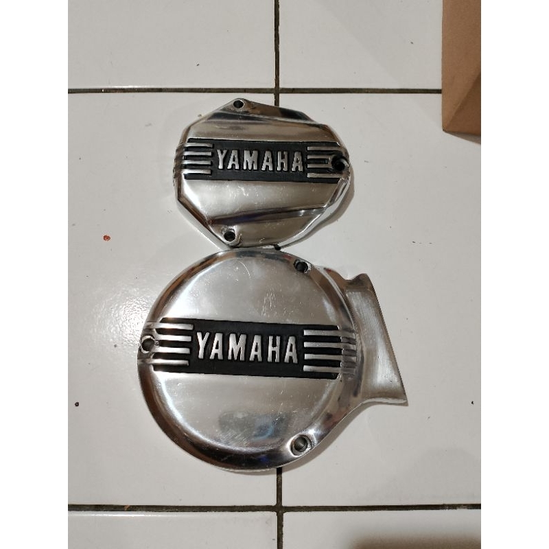 cover tutup bak mesin magnet strip Yamaha timbul RX king lama CKD crum