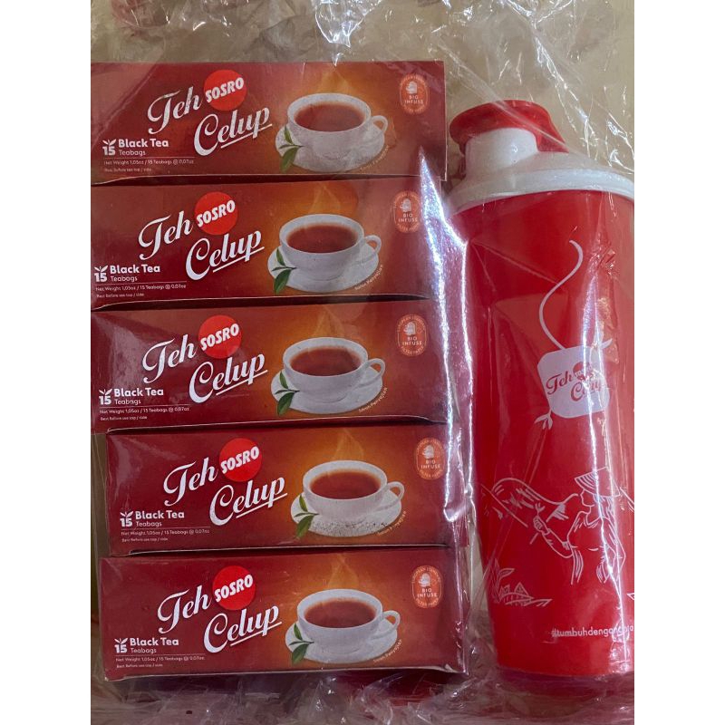 

Teh Celup Sosro 5 box free Tumbler