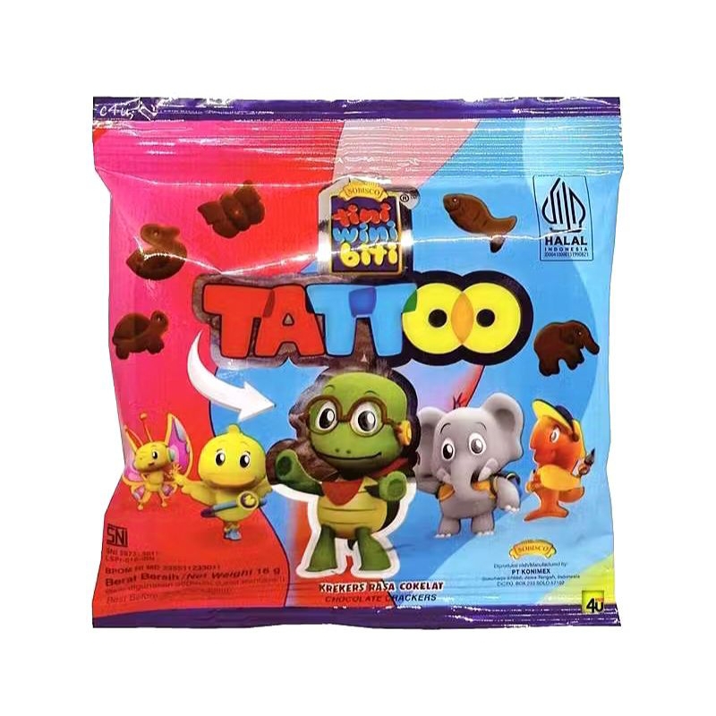 

Tini wini bitti TATTO Rencengan 10pcs x 16gr