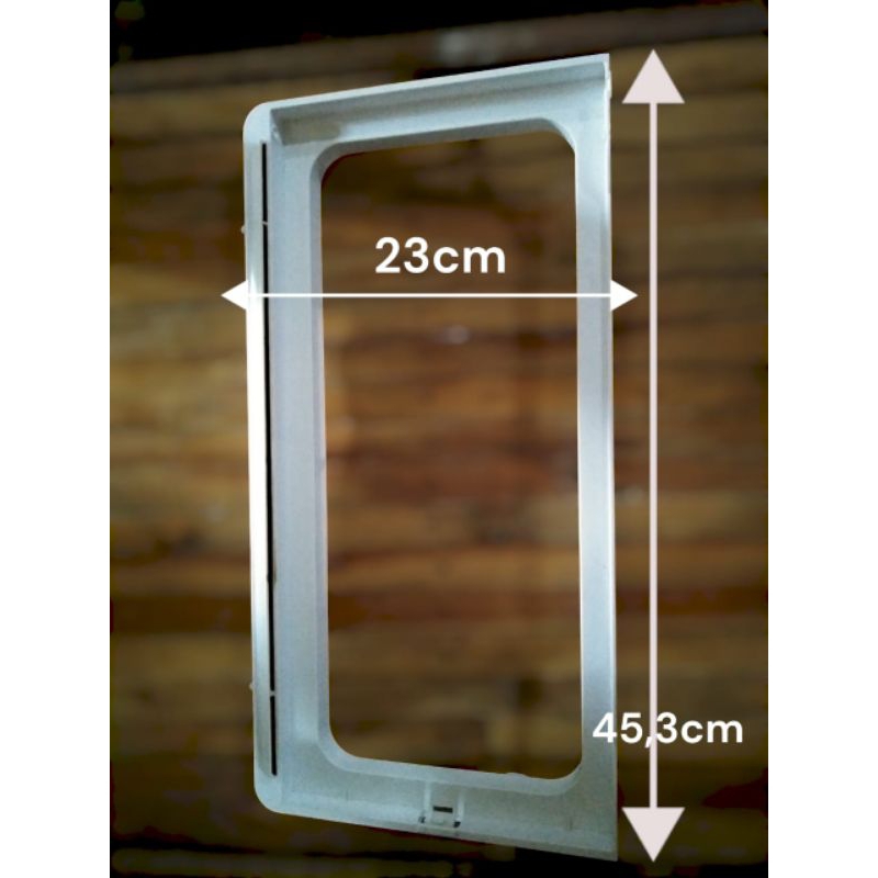 frame freezer kulkas polytron 1 pintu