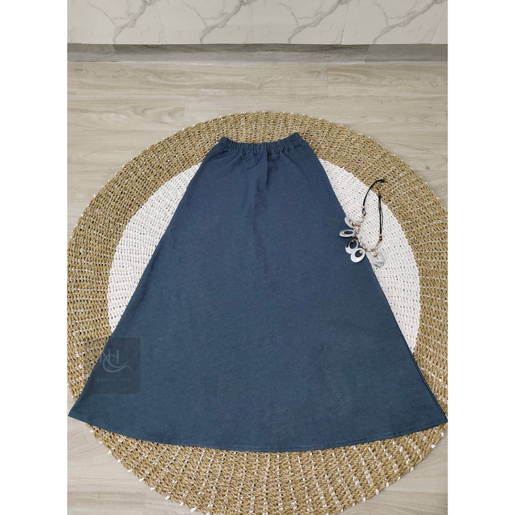 Rok Payung Panjang Wanita || Rok Lebar Bahan Tebal || Bawahan