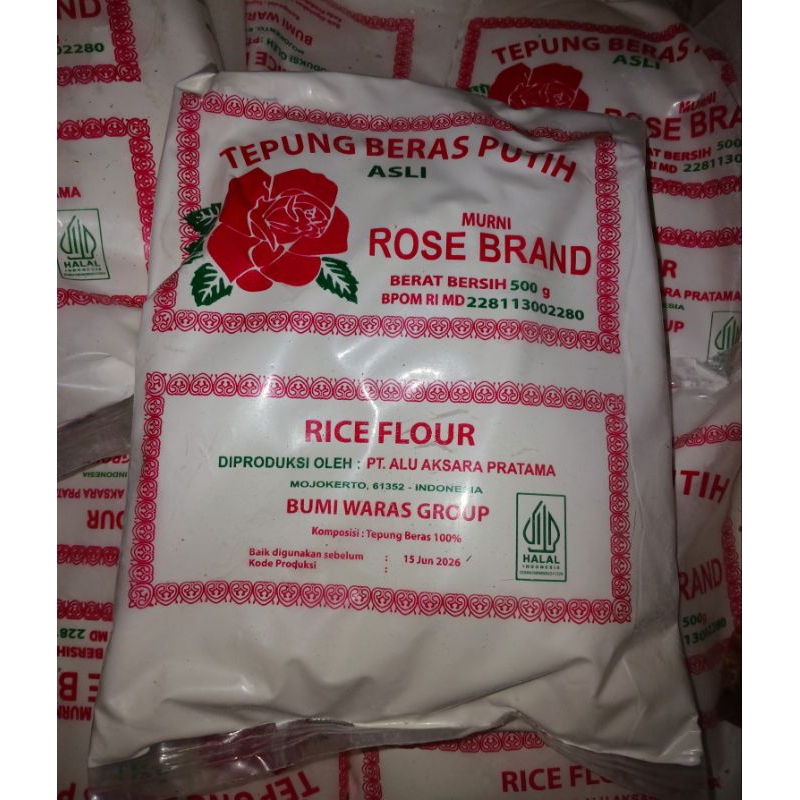 

Tepung Beras Roseband hanya 7.500-an