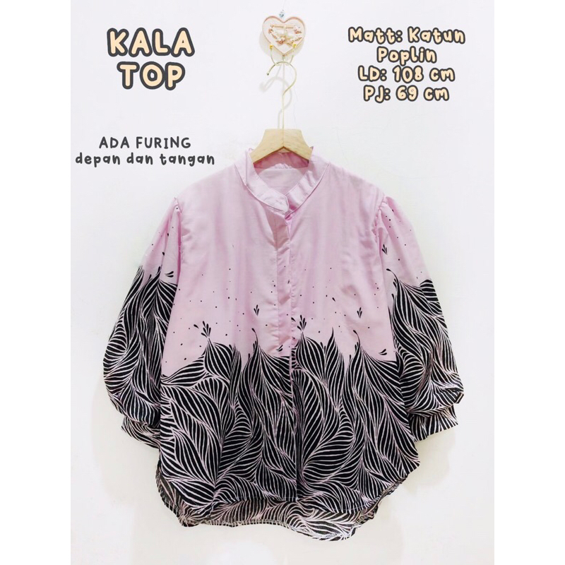 KALA KEMEJA WANITA TERKINI | LENGAN BALON | KATUN POPLIN | FASHION WANITA