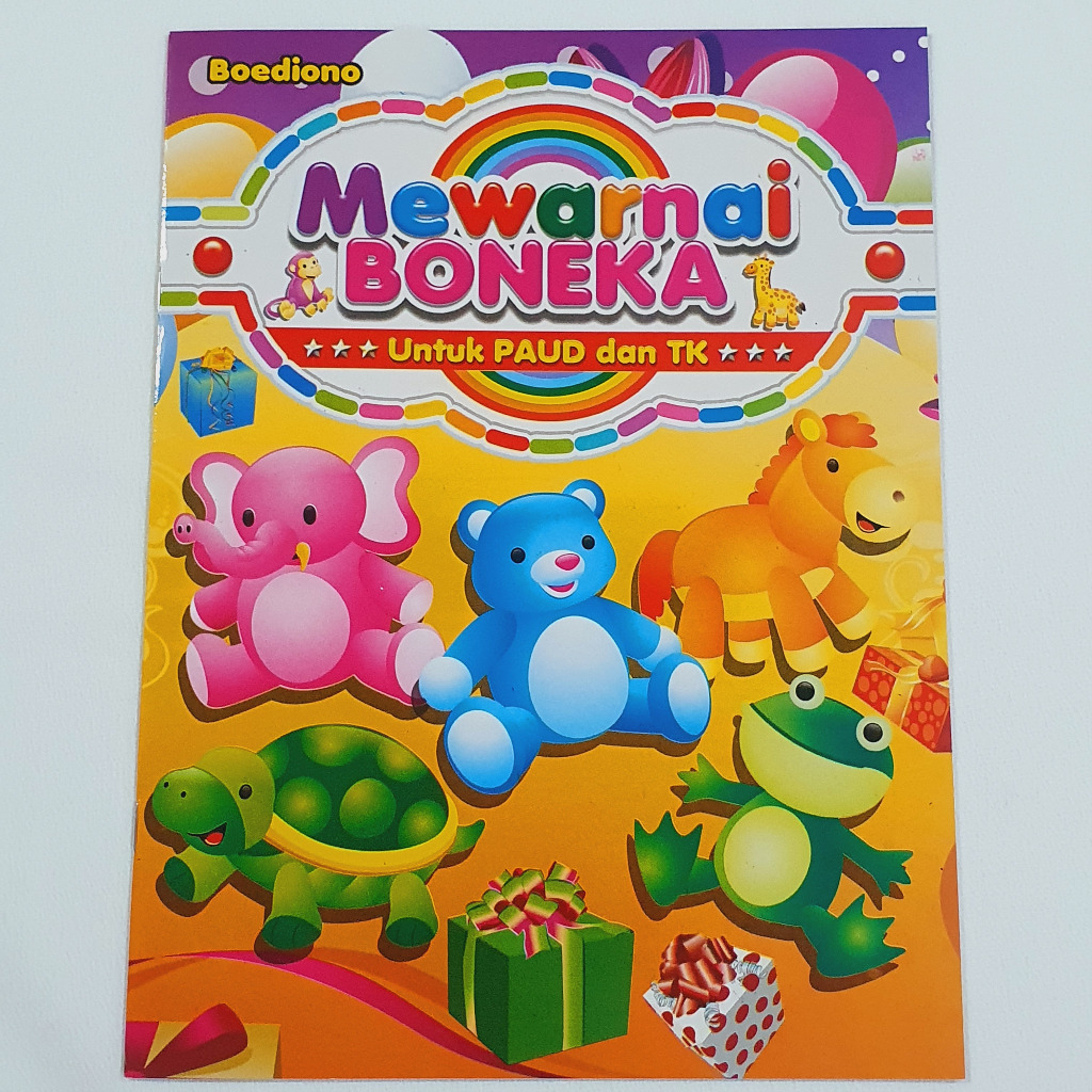 boediono - Mewarnai BONEKA untuk PAUD Dan TK (ukuran 21x29 )